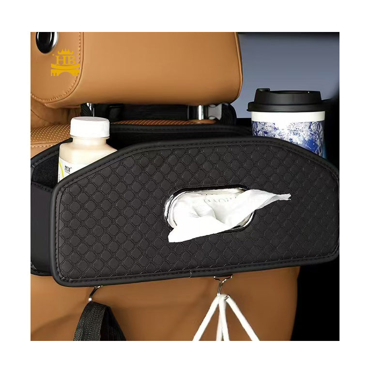 Car Mounted Waterproof Tissue Box صندوق مناديل مضاد للماء مثبت في السيارة