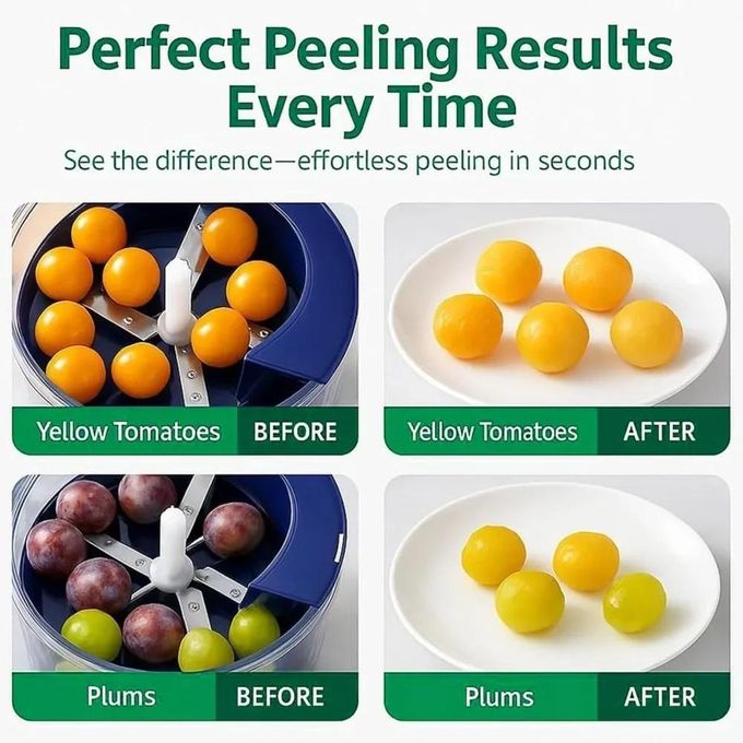 FRUIT AND VEGETABLE PEELERقطاعة ومقشرة الفواكه والخضر
