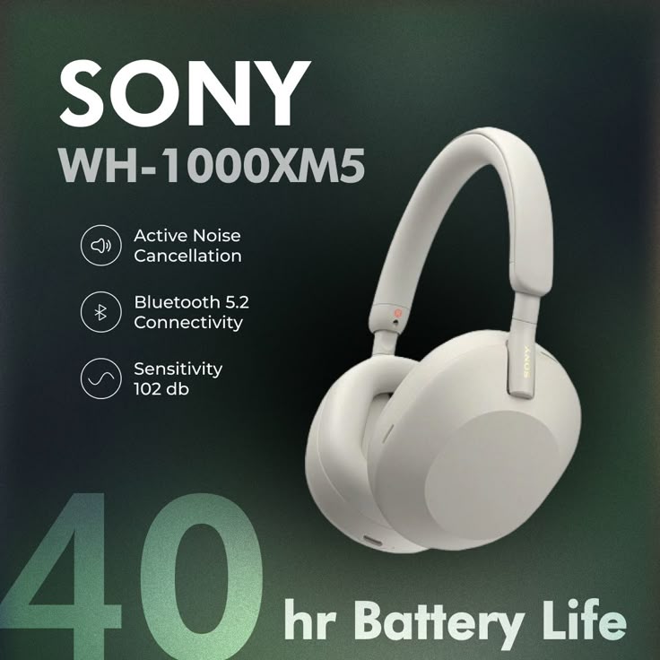 Offre Limité🔥: Casque SONY BLANC Qualité Premium + 3mois Spotify/Netflix Offert 🎁