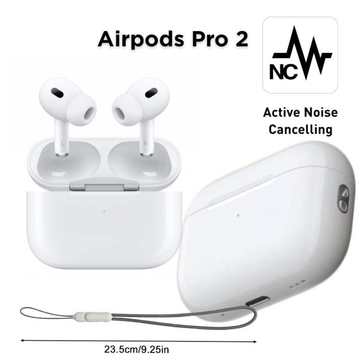 AirPods Pro 2 | Qualité Premium | POCHETTE GRATUITE + 3 Mois Netflix & Spotify Offerts 🎁