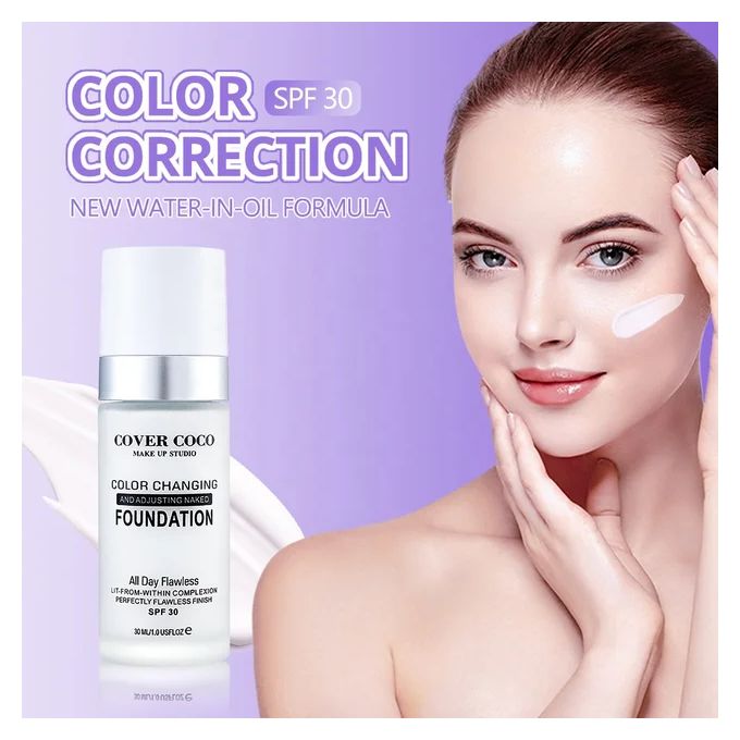 COVER COCO Fond de teint pour toutes les couleurs de peau