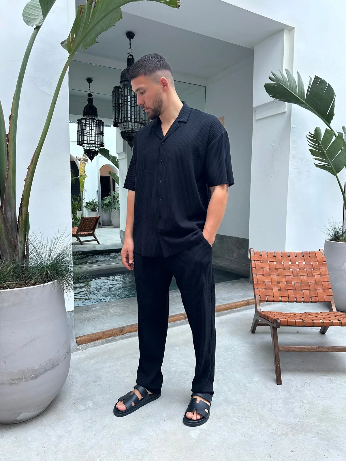 Ensemble Class chic Et Simple , short et chemise pour Été - LAFRIQ