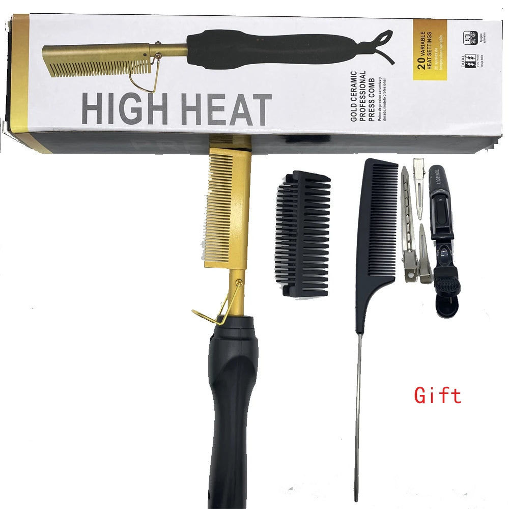 Peigne chaud brosse مشط كهربائي ساخن