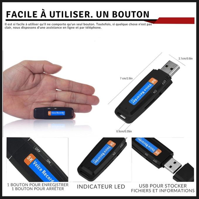 Voice recorder usb جهاز تسجيل صوت