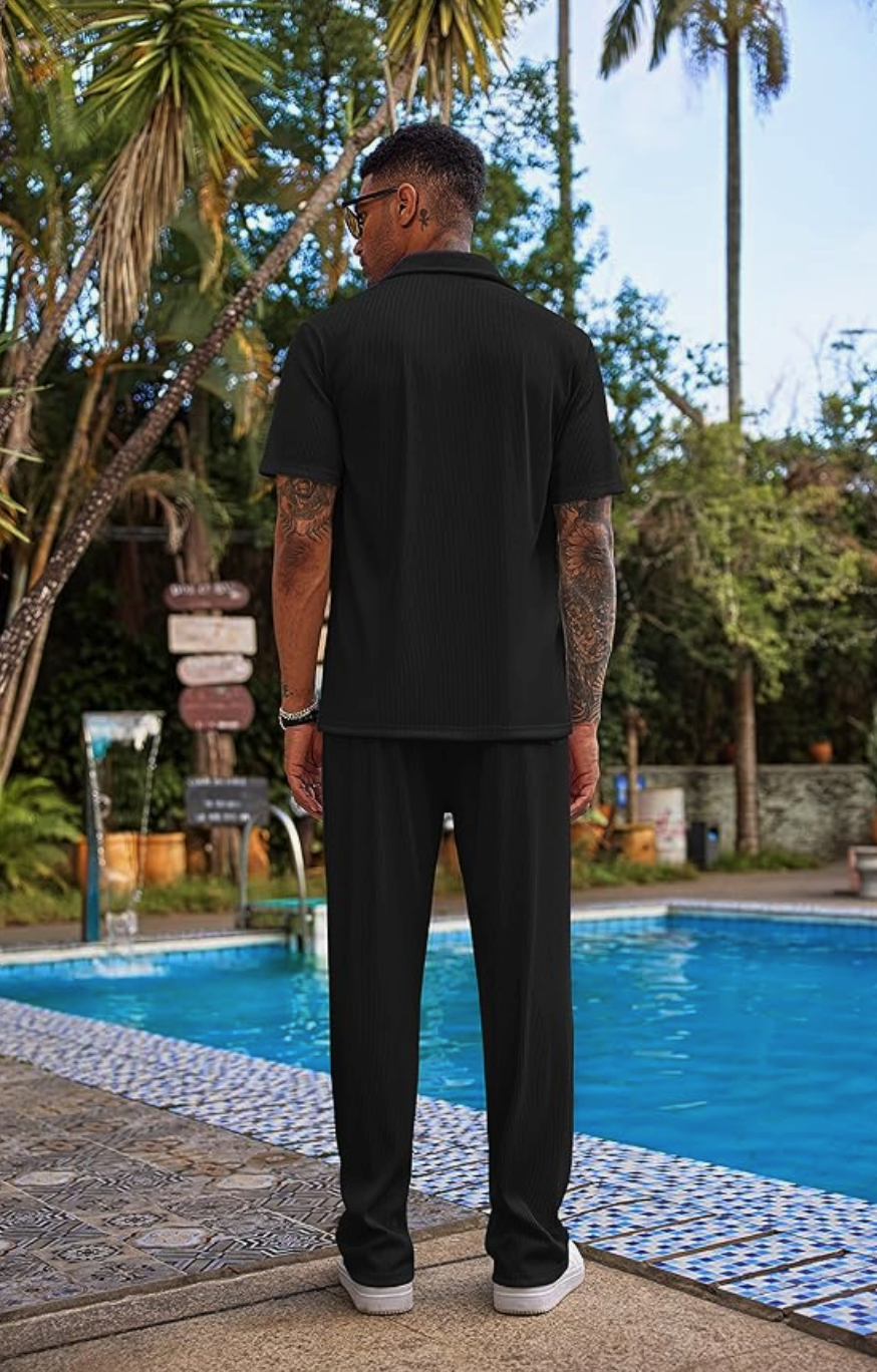 Ensemble Class chic Et Simple , short et chemise pour Été - LAFRIQ