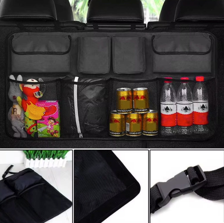 Sac de rangement pour siège de voiture, Avec 8 Poches.