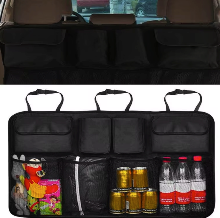 Sac de rangement pour siège de voiture, Avec 8 Poches.