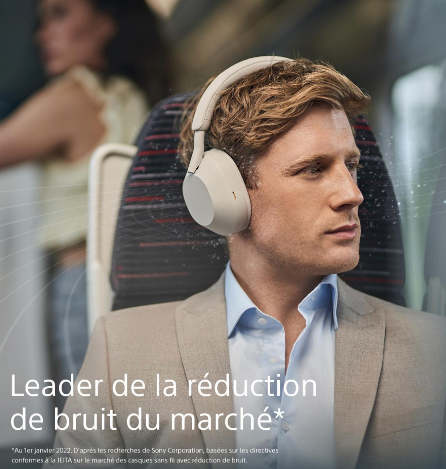 Offre Limité🔥: Casque SONY VH-1000XM5 Blanc Version Japan 🇯🇵+ 3mois Spotify/Netflix cadeau 🎁