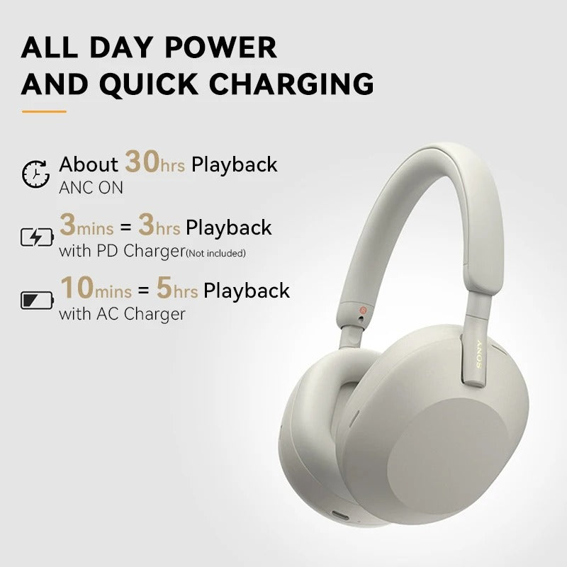 Offre Limité🔥: Casque SONY VH-1000XM5 Blanc Version Japan 🇯🇵+ 3mois Spotify/Netflix cadeau 🎁