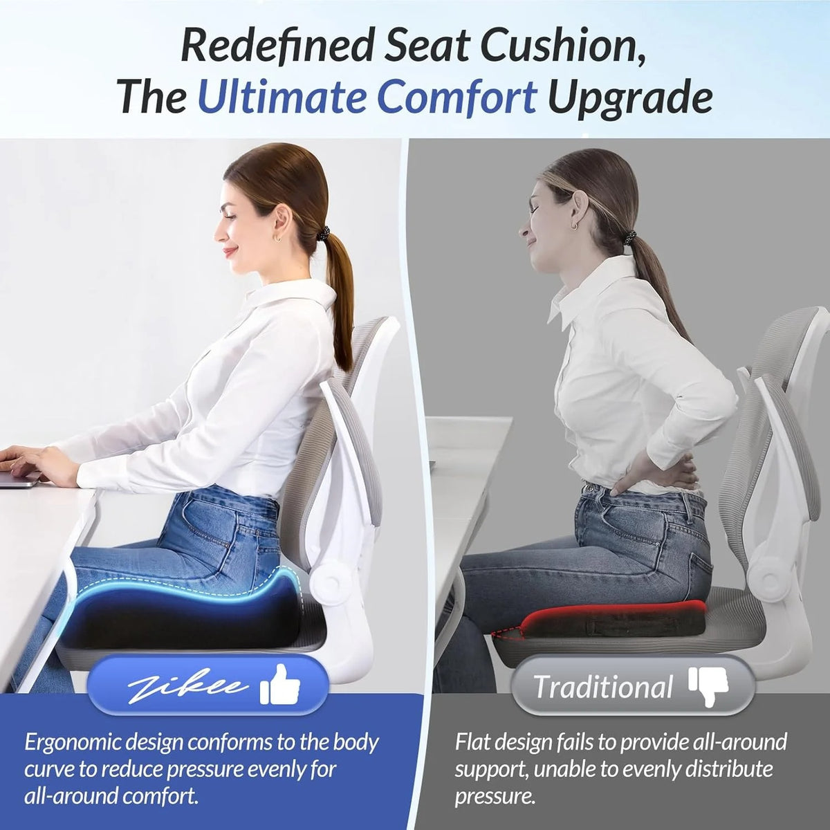 Coussin de siège en mousse وسادة مقعد