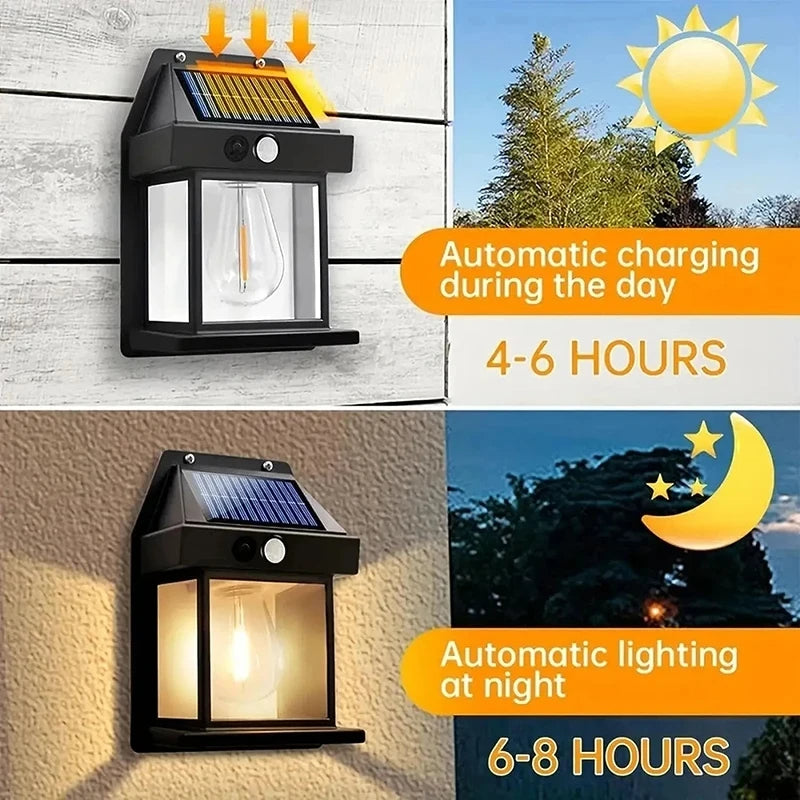 wall lamp مصباح بالطاقة الشمسية