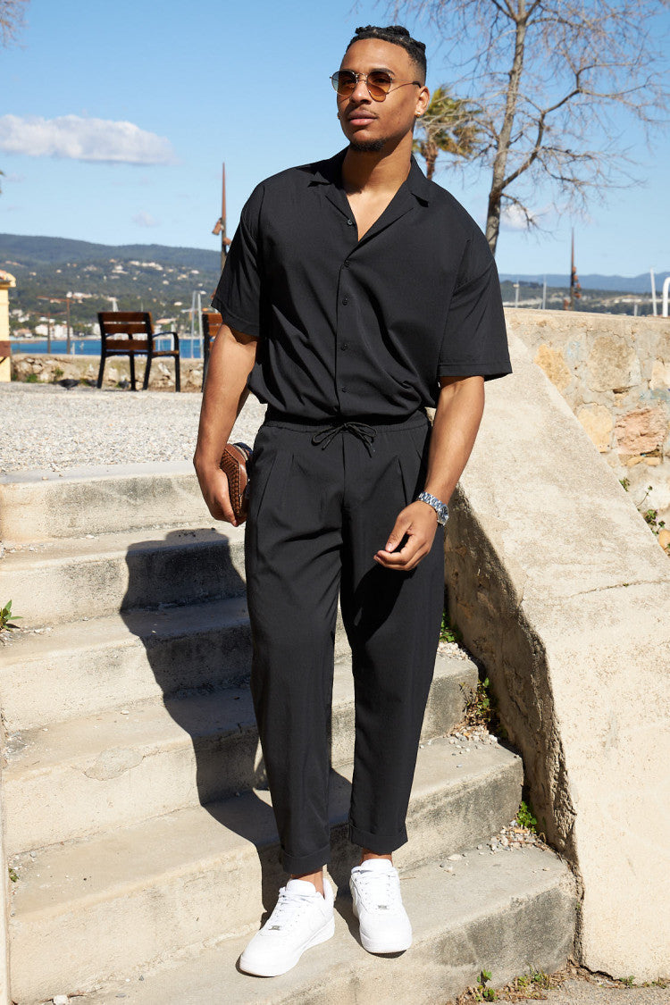 Ensemble Class chic Et Simple , short et chemise pour Été - LAFRIQ