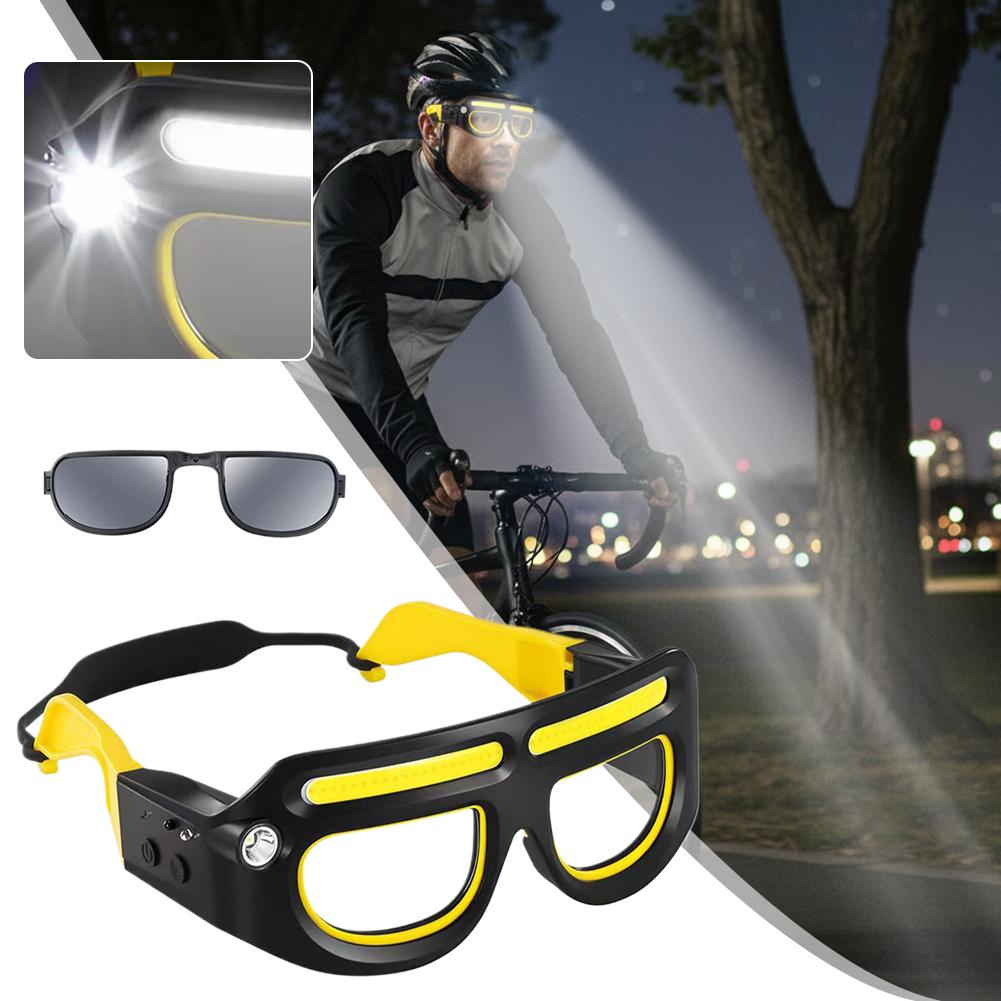 نظارات رأس قابلة لإعادة الشحن Lunettes LED frontales rechargeables