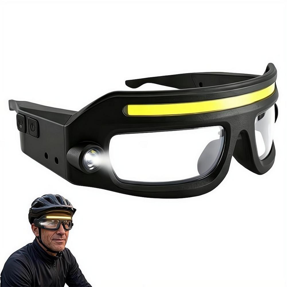 نظارات رأس قابلة لإعادة الشحن Lunettes LED frontales rechargeables