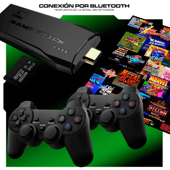 Play Sation Portable 50000 Jeux 4K et 2 Mannettes Sans Fils +carte mémoire 64Gb Cadeau 🎁 - LAFRIQ