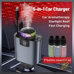 Chargeur de voiture5 en 1  محول ولاعة سجائر 66 واط للشحن السريع