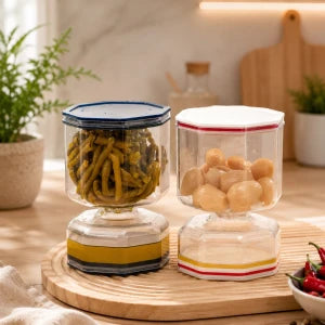 SEPARABLE HOURGLASS KIMCHIJAR مرطبان تخزين للخضراوات المخللة