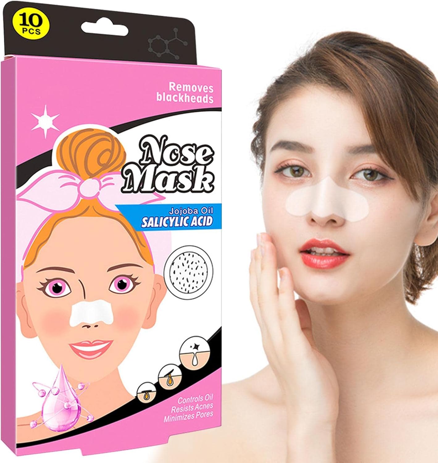 masque de nez purifiant شرائط تنظيف للرؤوس السوداء