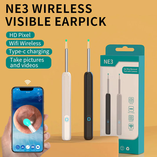 Nettoyeur d'oreilles optique منظف الأذن البصري