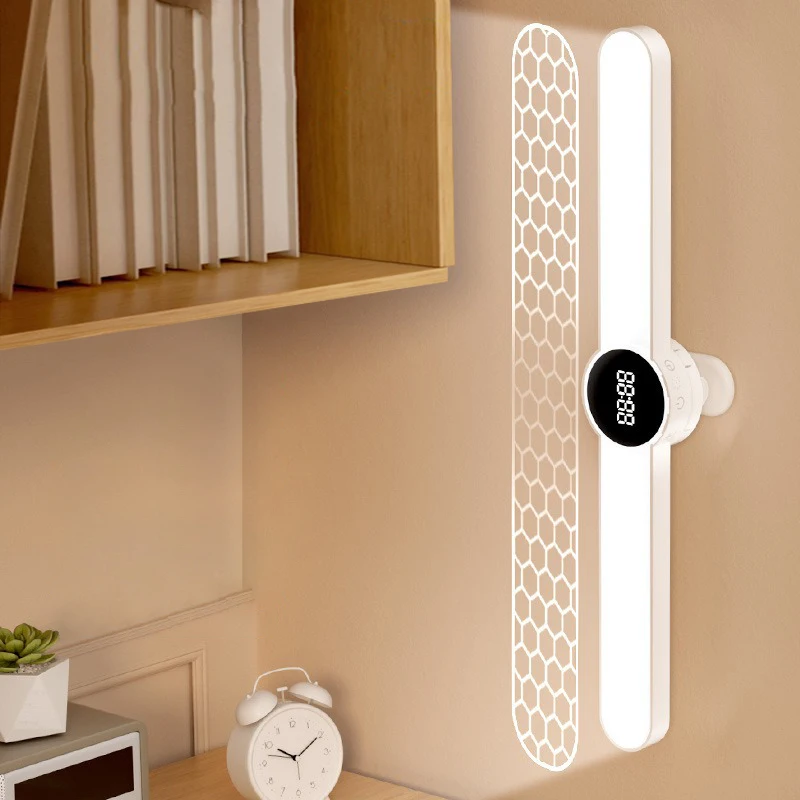 مصباح ليل ذكي باللمس قابل للشحن USB مع ساعة ومنبه -  Lampe de Nuit Tactile Intelligente Rechargeable USB avec Horloge et Réveil