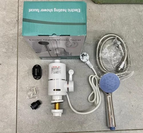 robinet de douche chauffant électrique instantané حنفية دوش كهربائية فورية