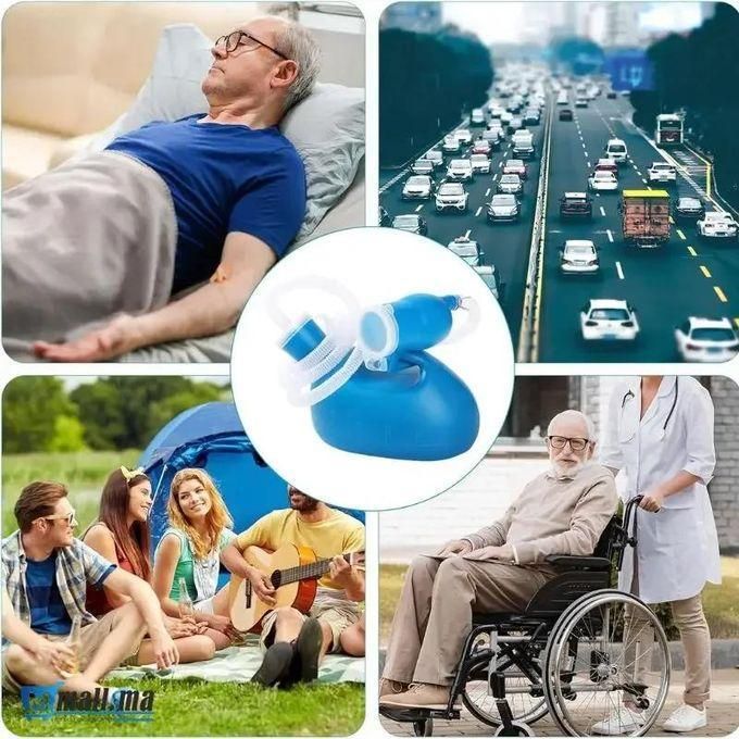 Urinal Portable 2000 ml مبولة محمولة للرجال