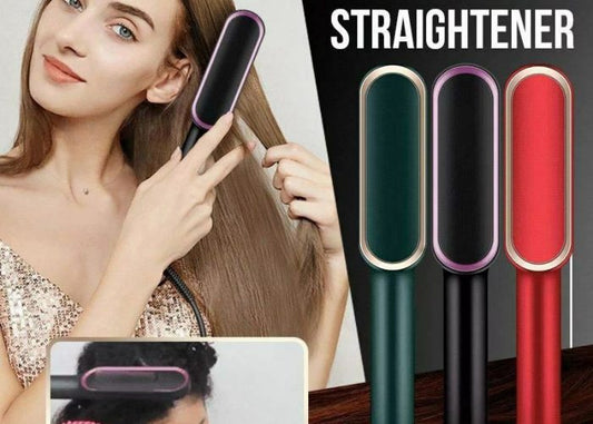 straight comb  فرشاة شعر كهربائية 2 في 1