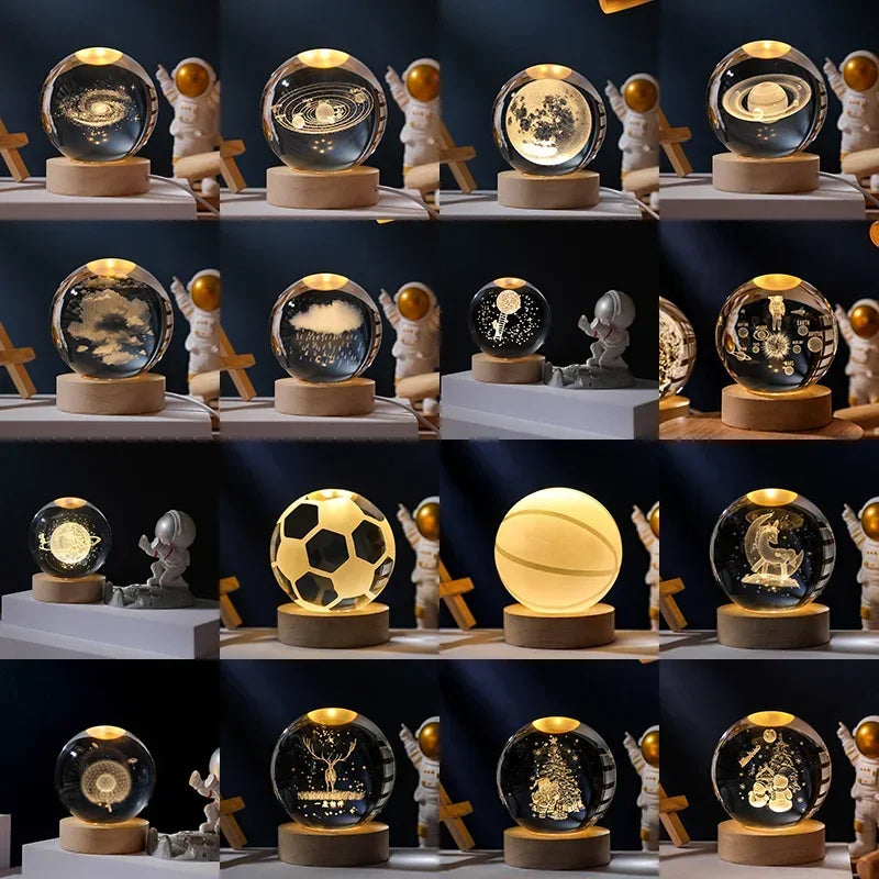 Boule de cristal  كرة ثلجية زجاجية،