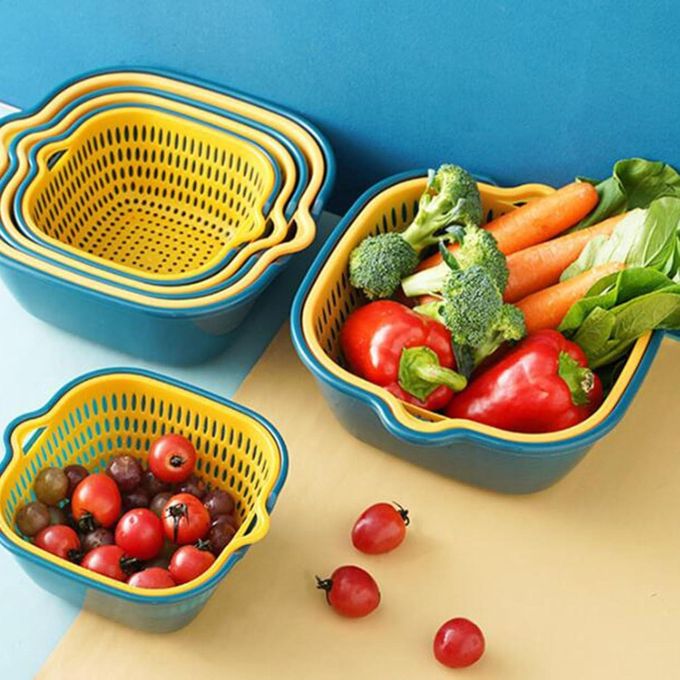 Passoire de Cuisine  مصفاة مطبخ مزدوجة الطبقات