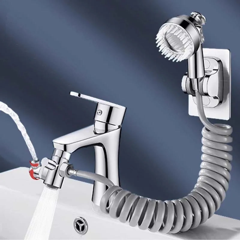 Pulvérisateur de lavage   ملحقات رشاش صنبور الحوض 3 في 1