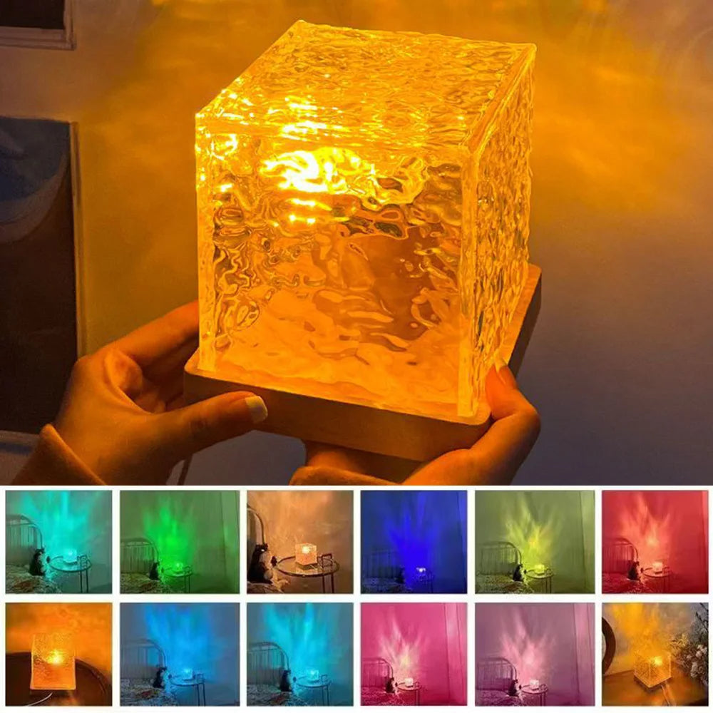 Projecteur Rotatif مصباح  بإضاءة دوارة 16 لونًا