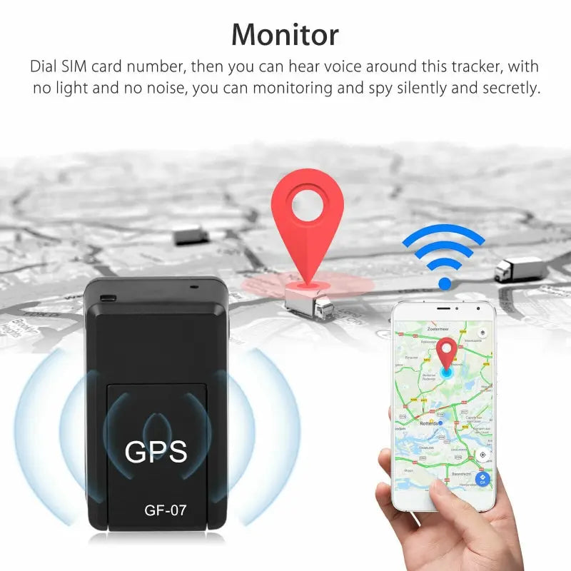 GPS Magnetic pour Voiture Avec carte Sim