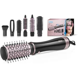 Dsp Brosse 7en1مشط مجفف متعدد الوظائف