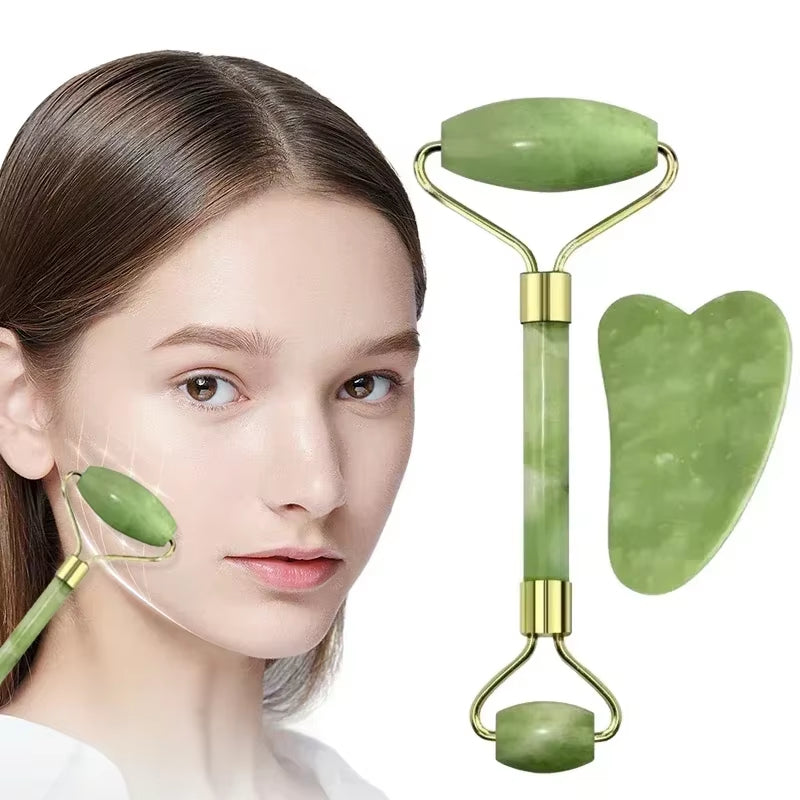 Ensemble de deux rouleaux pour le visage مجموعة من قطعتين من بكرات الوجه