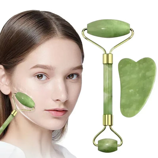 Ensemble de deux rouleaux pour le visage مجموعة من قطعتين من بكرات الوجه
