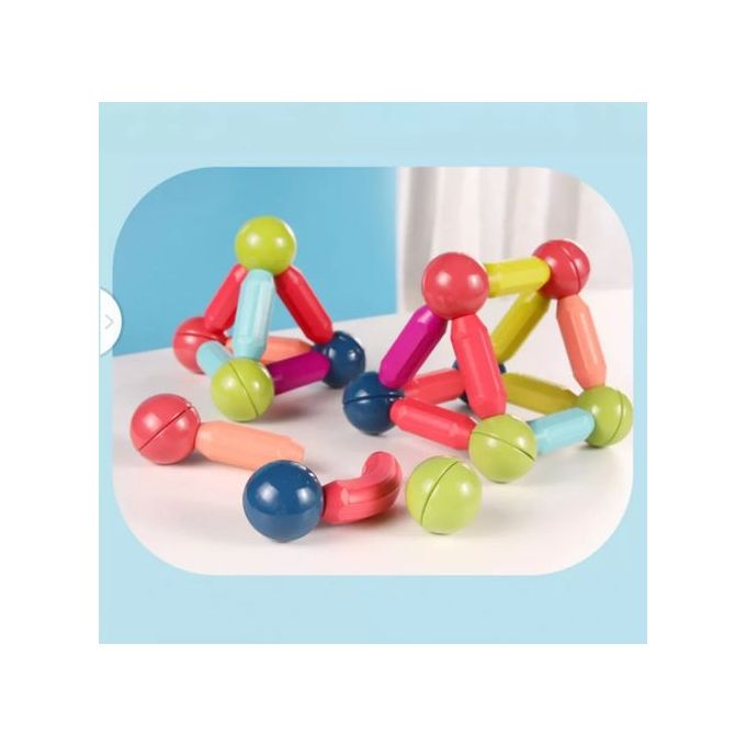 Jeu de construction  لعبة بناء الكرات والعصي