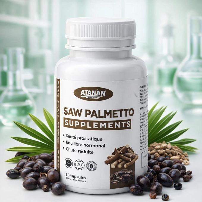 Saw Palmetto   مكمل غذائي لصحة البروستاتا والتوازن الهرموني