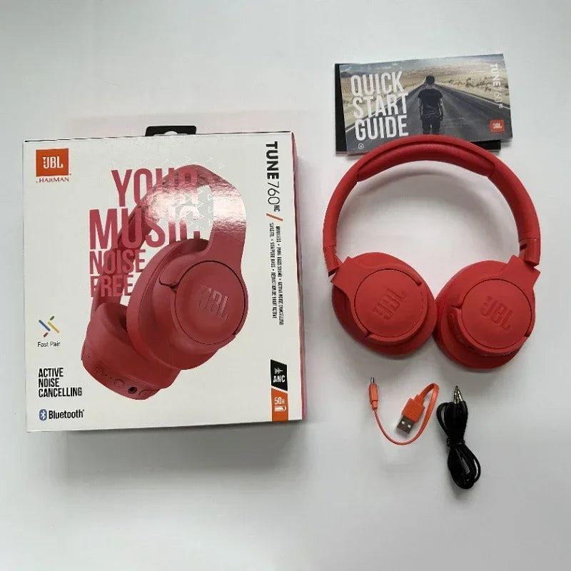 Offre septembre !!🔥 : Casque JBL Rouge Version USA🇺🇸+ 3 Mois Netflix/Spotify cadeau🎁
