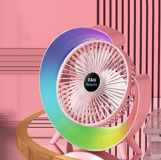 🌬️ Ventilateur Portable en Forme G ❄️