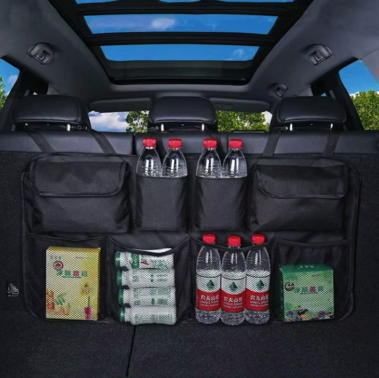 Sac de rangement pour siège de voiture, Avec 8 Poches.