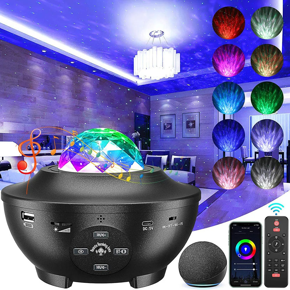 Projecteur Galaxy  جهاز عرض ضوء النجوم