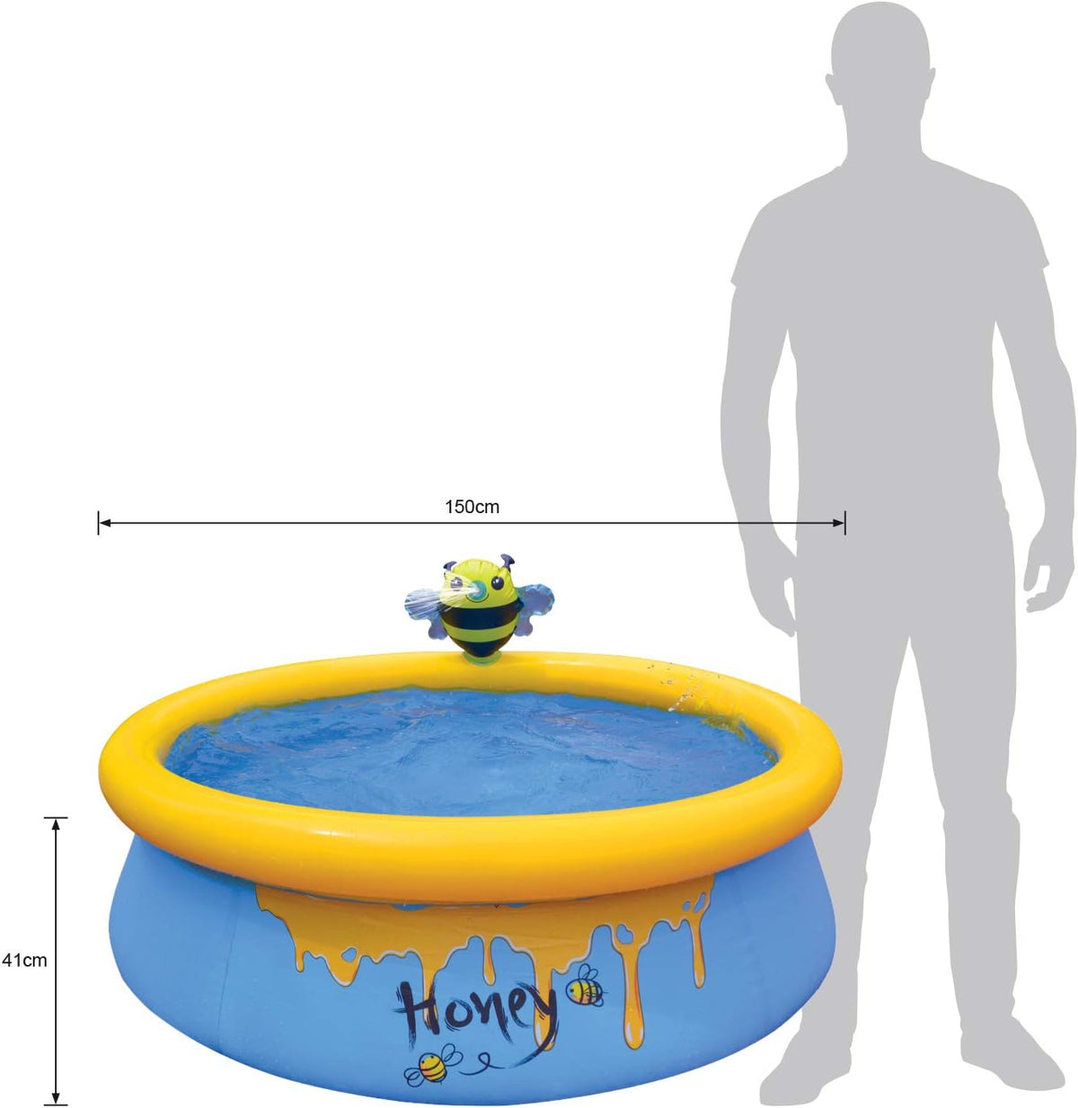 Piscine gonflable مسبح  قابل للنفخ للأطفال