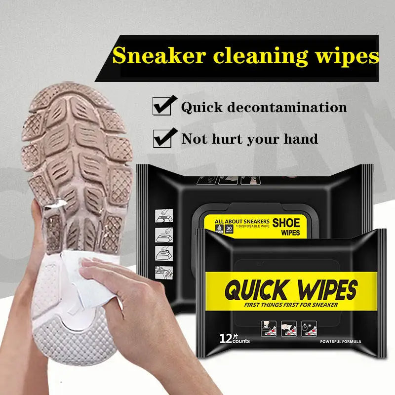 quick wipes مناديل تنظيف الأحذية