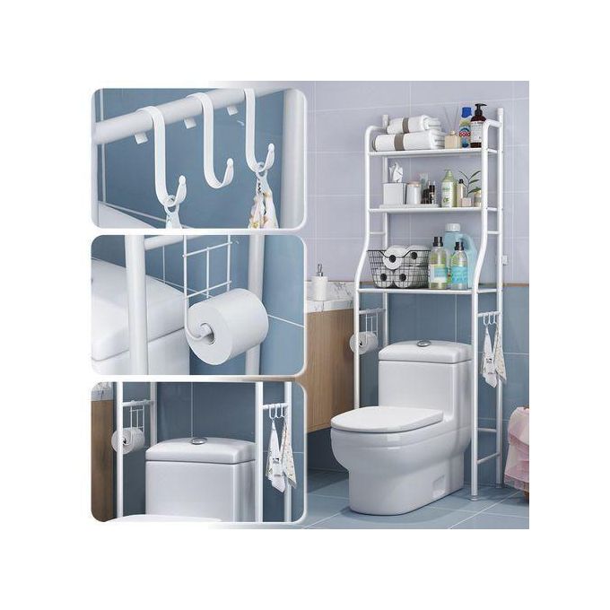 Étagères de rangement pour toilette رفوف تخزين المرحاض