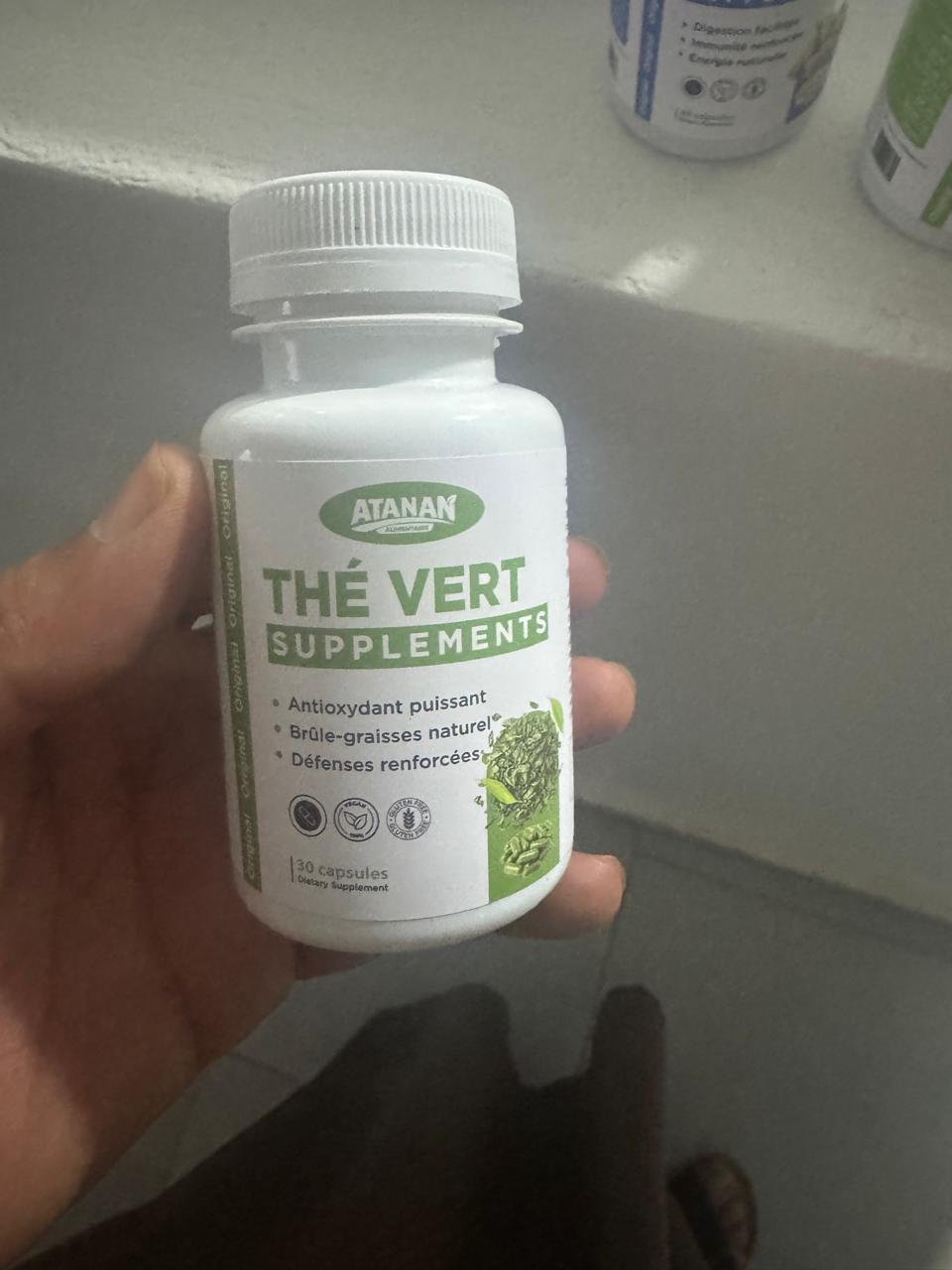ATANAN Thé Vert مكملات الشاي  الأخضر