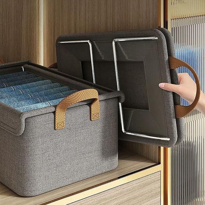 Boîte de Rangement Pliable  صندوق تخزين شفاف