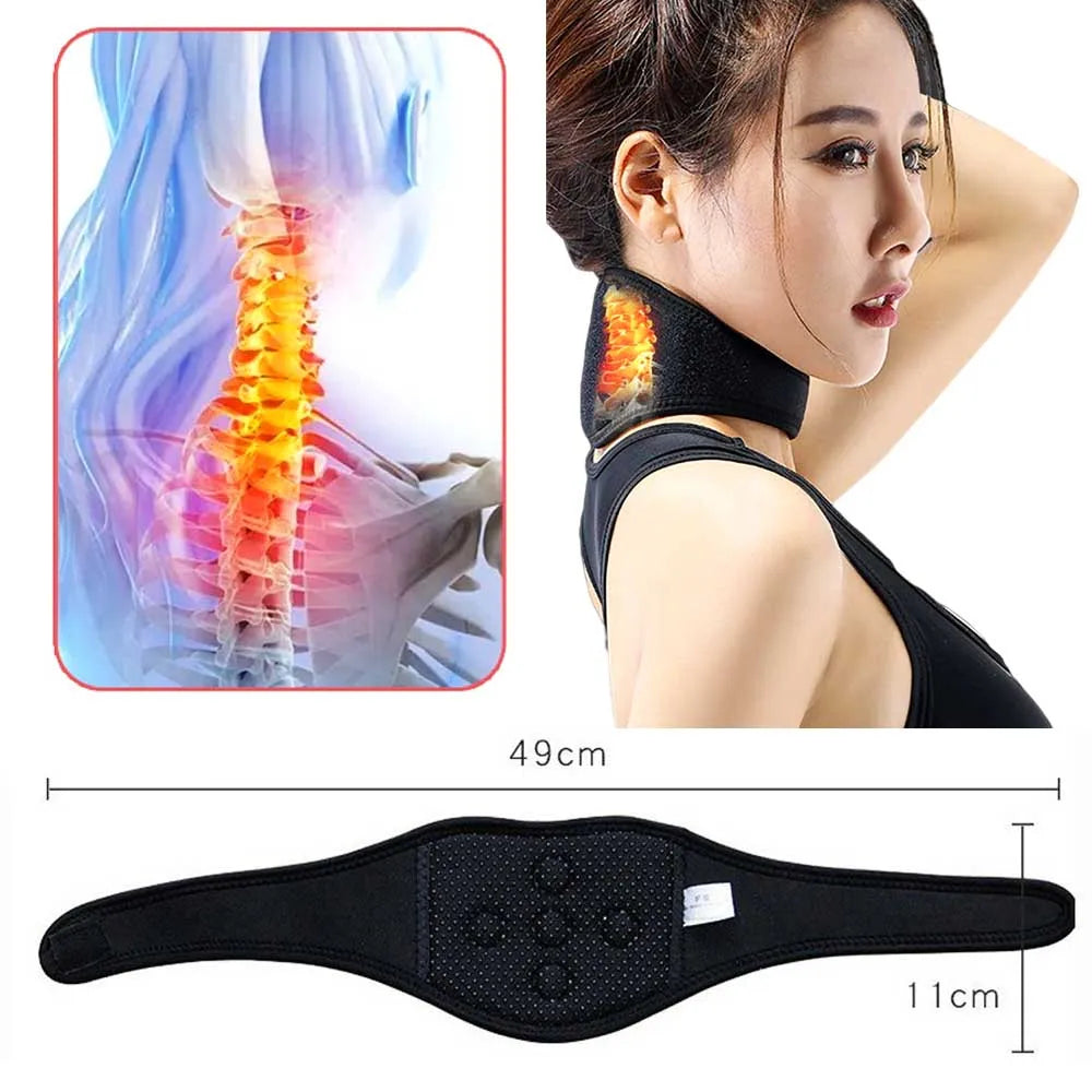 neck brace شريط تسخين حراري