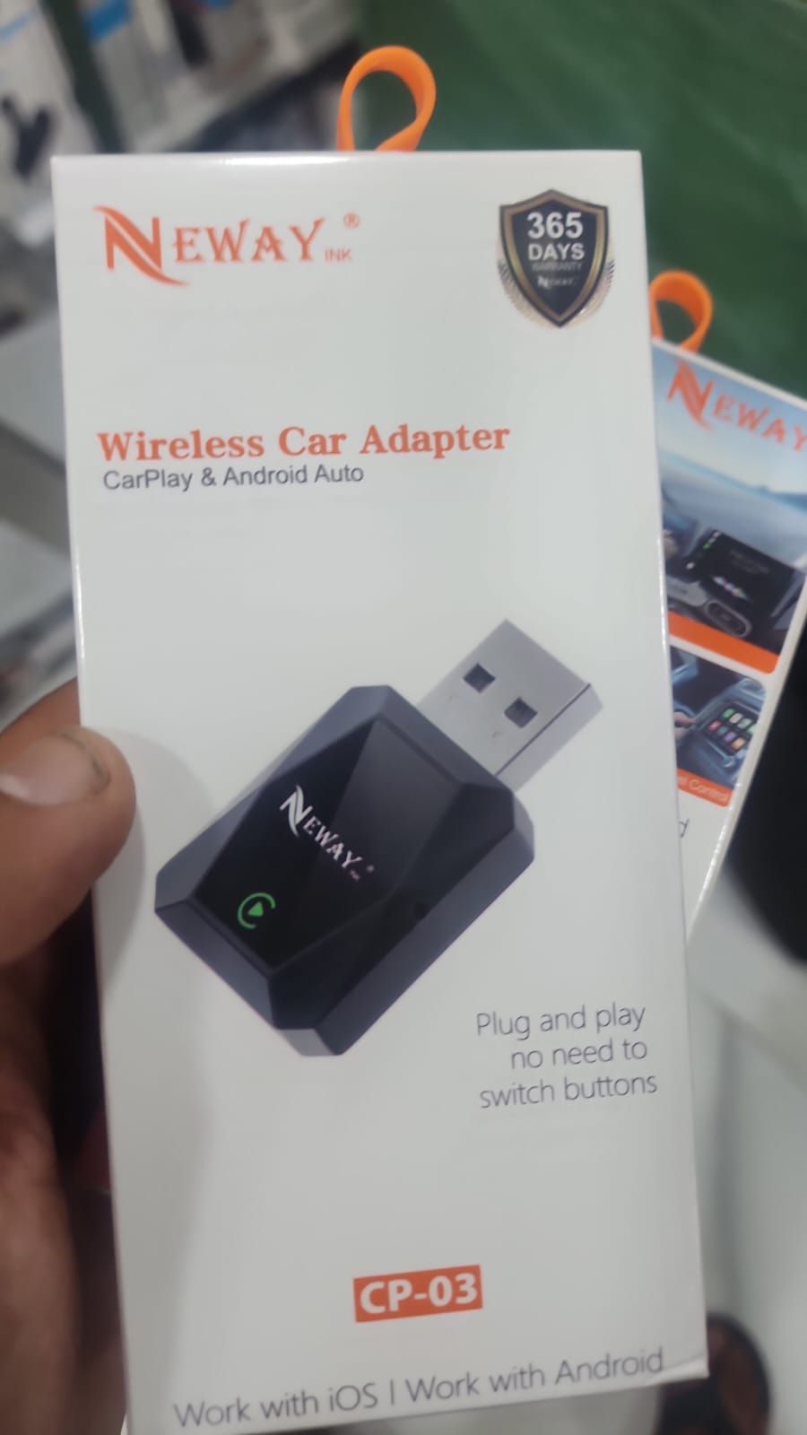 Wireless Car Adapter جهاز ارسال واستقبال بلوتوث