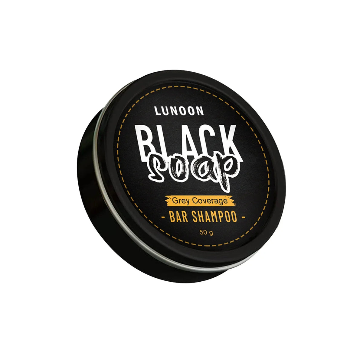 black soap صابون أسود لتغطية الشعر الرمادي