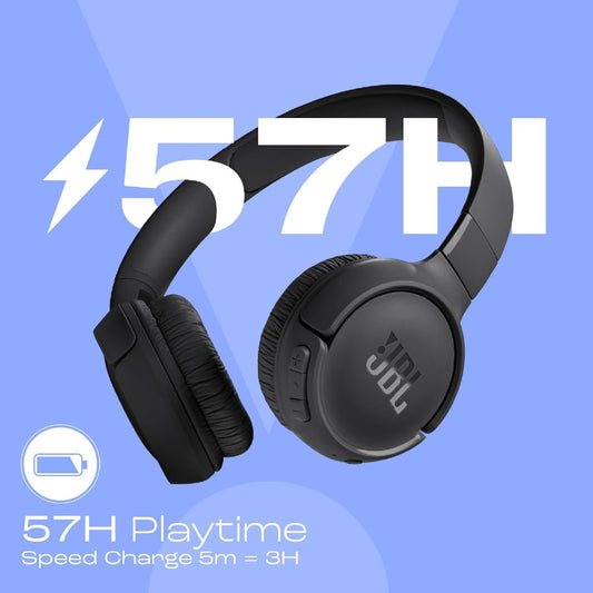 Offre 🔥: Casque JBL Tune 520BT | Autonomie 57H+ 3 Mois Netflix & Spotify Offerts 🎁